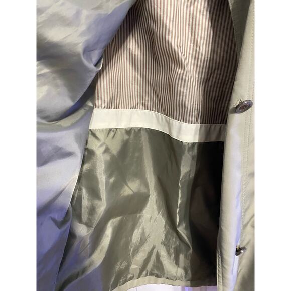 Braetan Coat Women's Large Khaki Green Beige Big Front Pockets - Picture 8 of 9